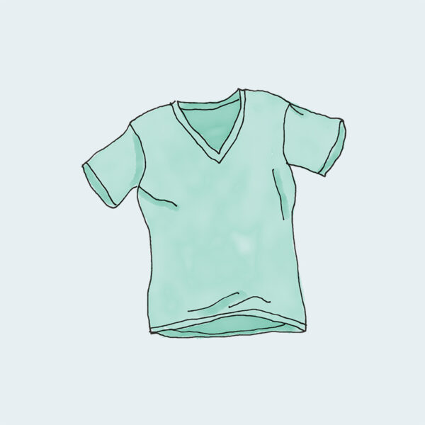 V-Neck T-Shirt - Зображення 2